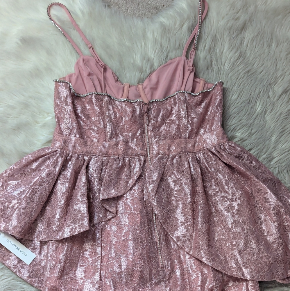 NWT For Love and Lemons Shai Maxi Gown Dress - Picture 14 of 16